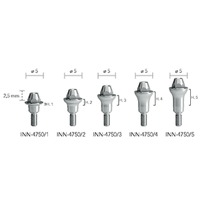 B&B Straight MUA Abutment