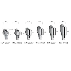 B&B Angled MUA Abutment (17° & 30°)