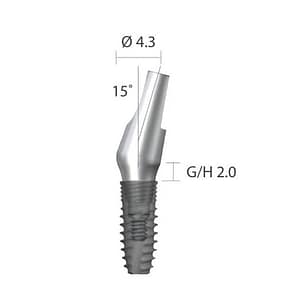 DENTIUM NRLine Angled Abutment (Round/Square 15° & 25°)