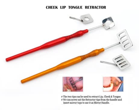 Cheek Tongue Lip Retractor