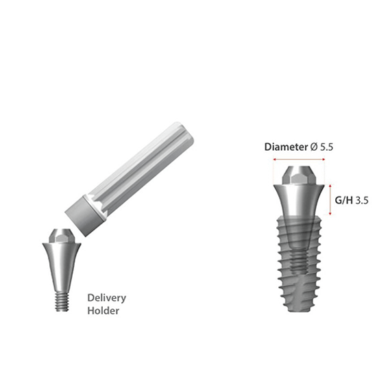 DENTIUM SuperLine Screw Abutment (Straight)