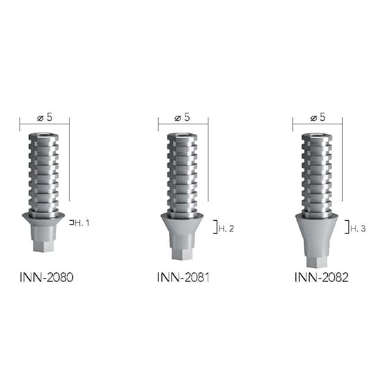 B&B Titanium Temporary Abutment (Non Rotating)