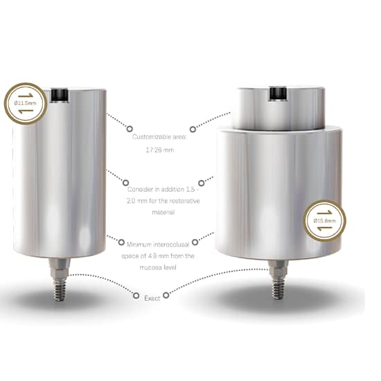 Neodent Titanium Block Abutment